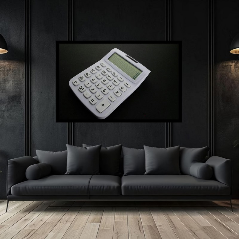 تابلو بکلیت طرح حسابداری ماشین حساب مدل B-bu5298