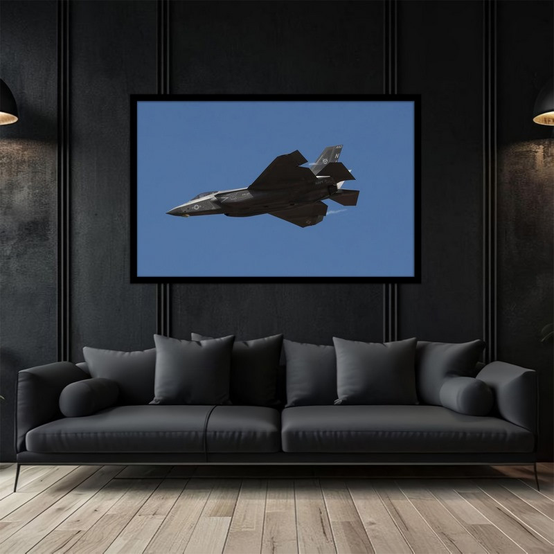 تابلو بکلیت طرح هواپیما جنگی و جت جنگی و اسکادران جنگنده مدل B-bu5307