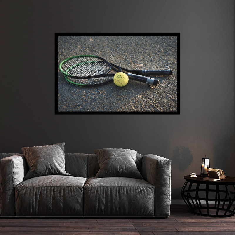 تابلو بکلیت طرح ورزشی تنیس مدل B-bu1419