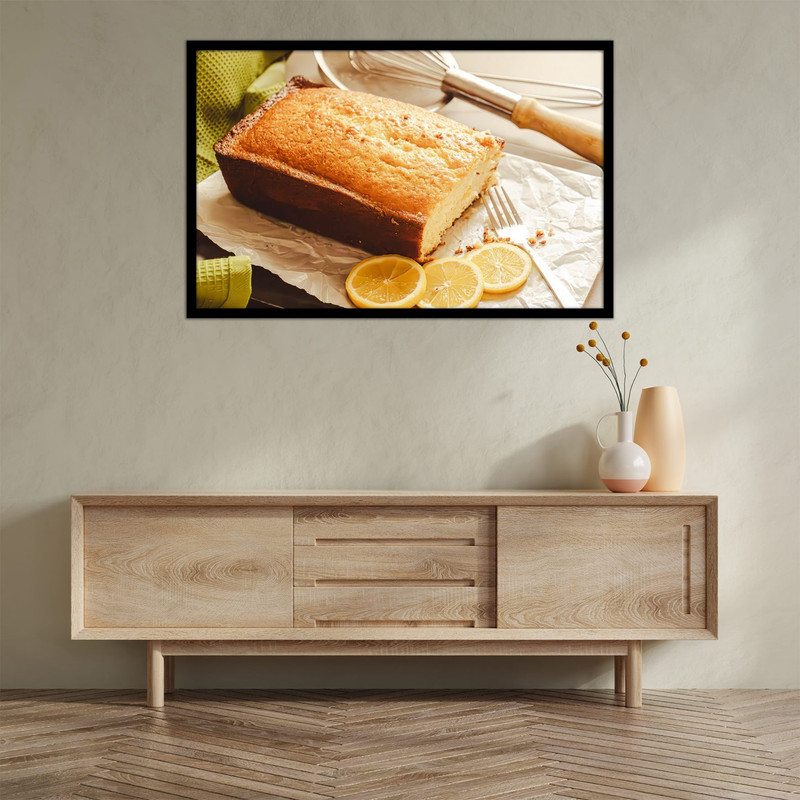 تابلو بکلیت طرح کیک صبحانه مدل B-bu2682