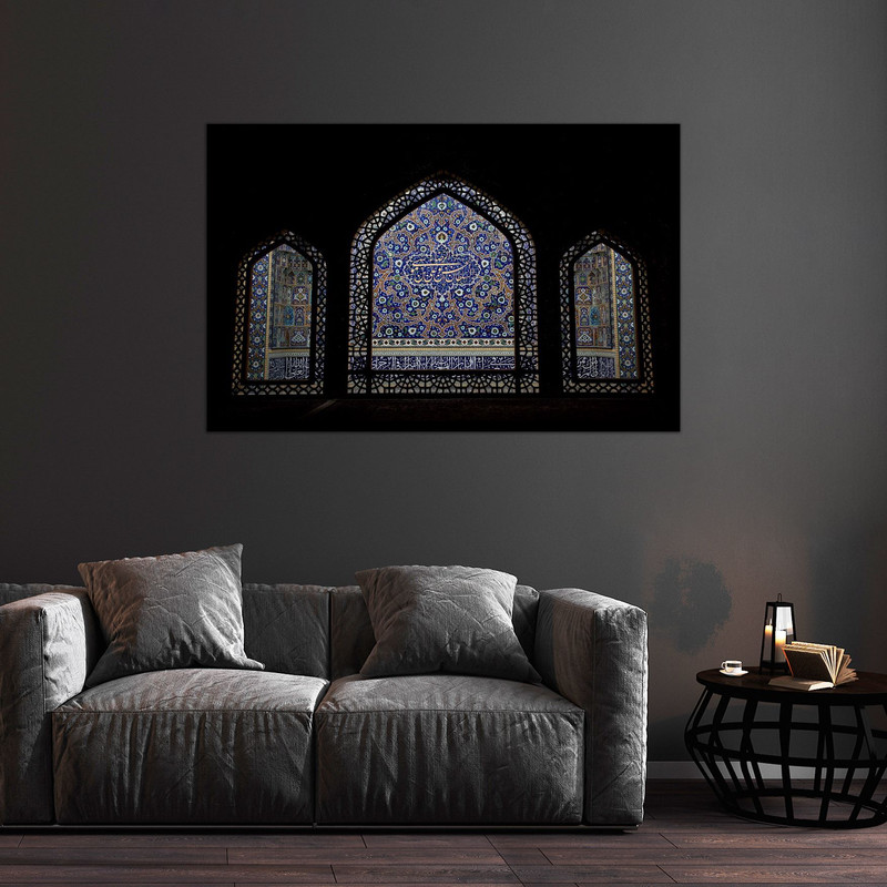 تابلو بکلیت طرح معماری ایرانی حرم امام رضا (ع) مدل B-bu2604