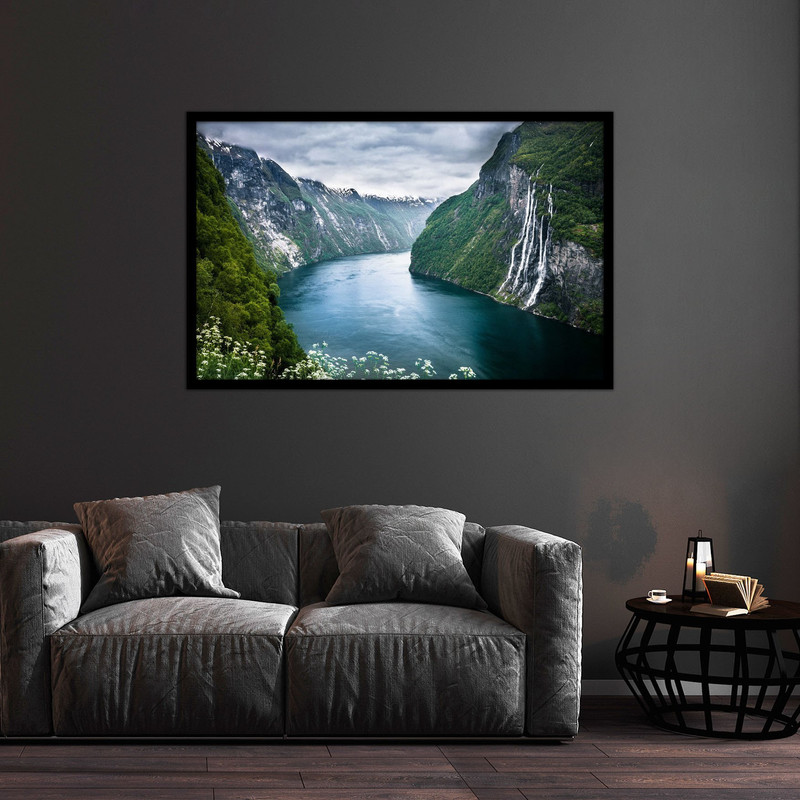 تابلو بکلیت طرح تصاویر هنری طبیعت مدل B-bu1395