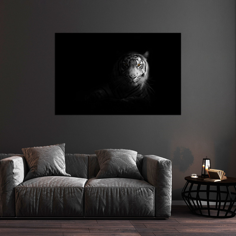 تابلو بکلیت طرح حیوانات ببر مدل B-bu1445