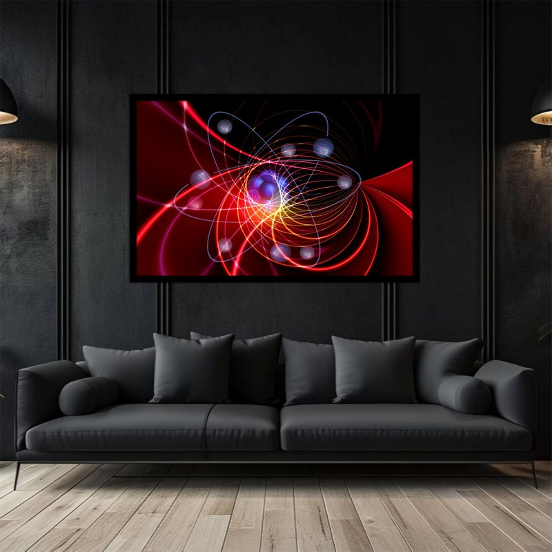 تابلو بکلیت طرح علم و دانش و تکنولوژی  انرژی هسته ای مدل B-bu5233