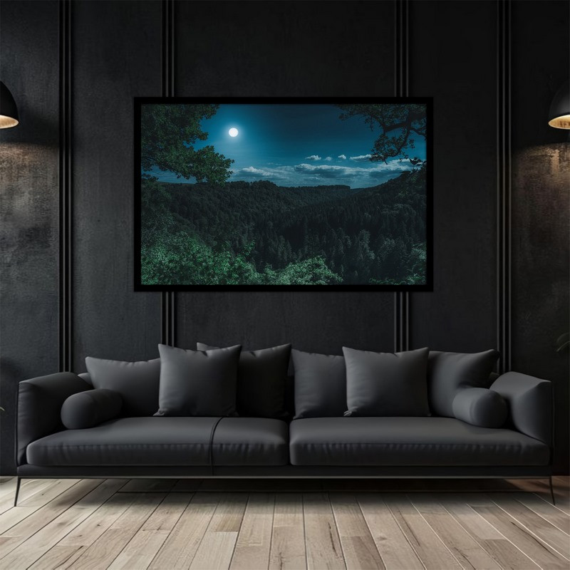 تابلو بکلیت طرح طبیعت و جنگل مدل B-bu5234