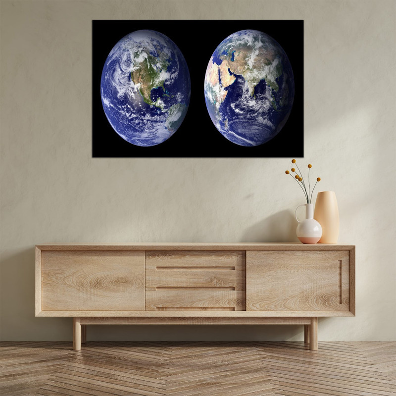 تابلو بکلیت طرح کره زمین مدل  B-bu2646