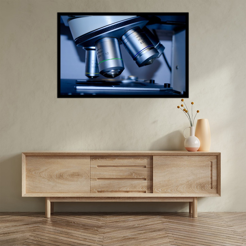 تابلو بکلیت طرح آزمایش و آزمایشگاه  میکروسکوپ  مدل  B-bu2654