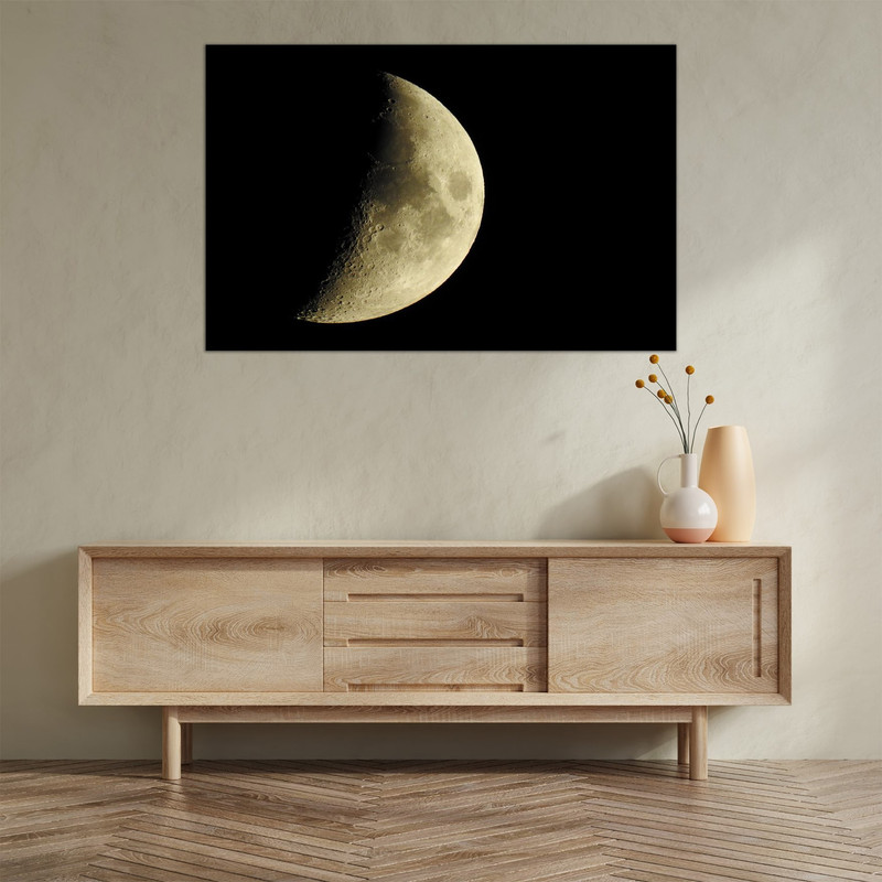 تابلو بکلیت طرح هنری هلال ماه مدل  B-bu2660