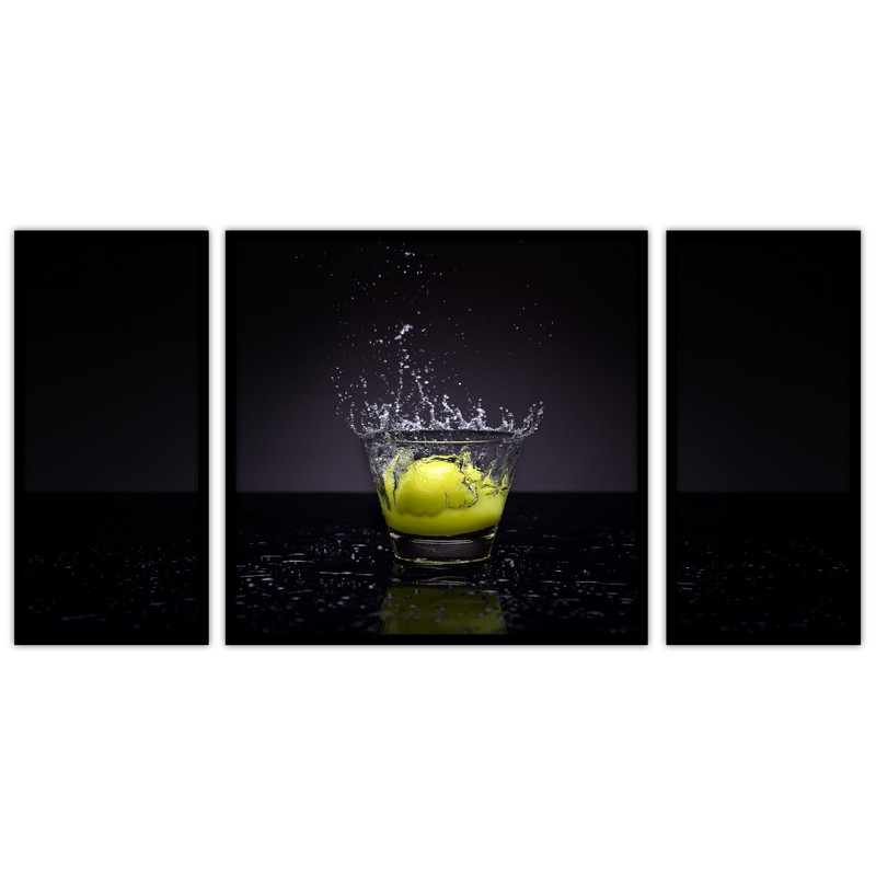 تابلو بکلیت طرح عکس هنری و شکار لحظه مدل B-bu3475 مجموعه 3 عددی