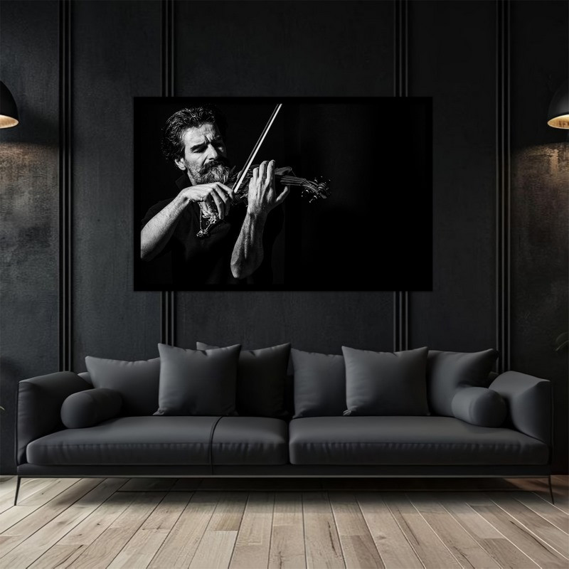 تابلو بکلیت طرح موسیقی ویولن مدل B-bu5029