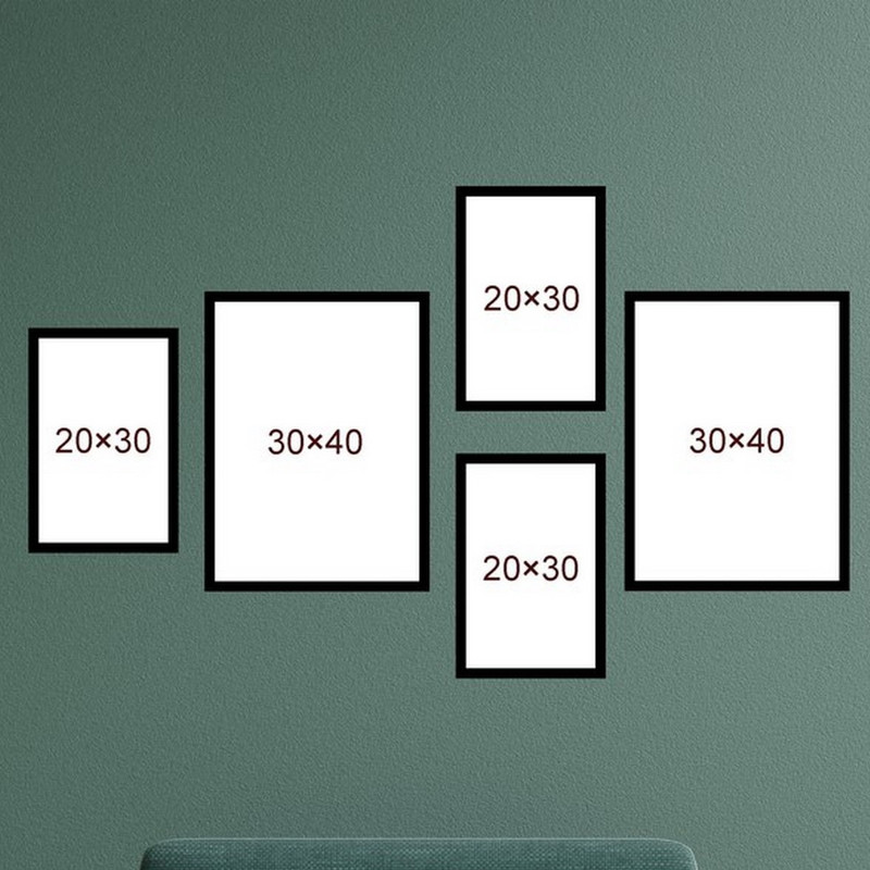 قاب عکس بکلیت مدل 215T مجموعه پنج عددی
