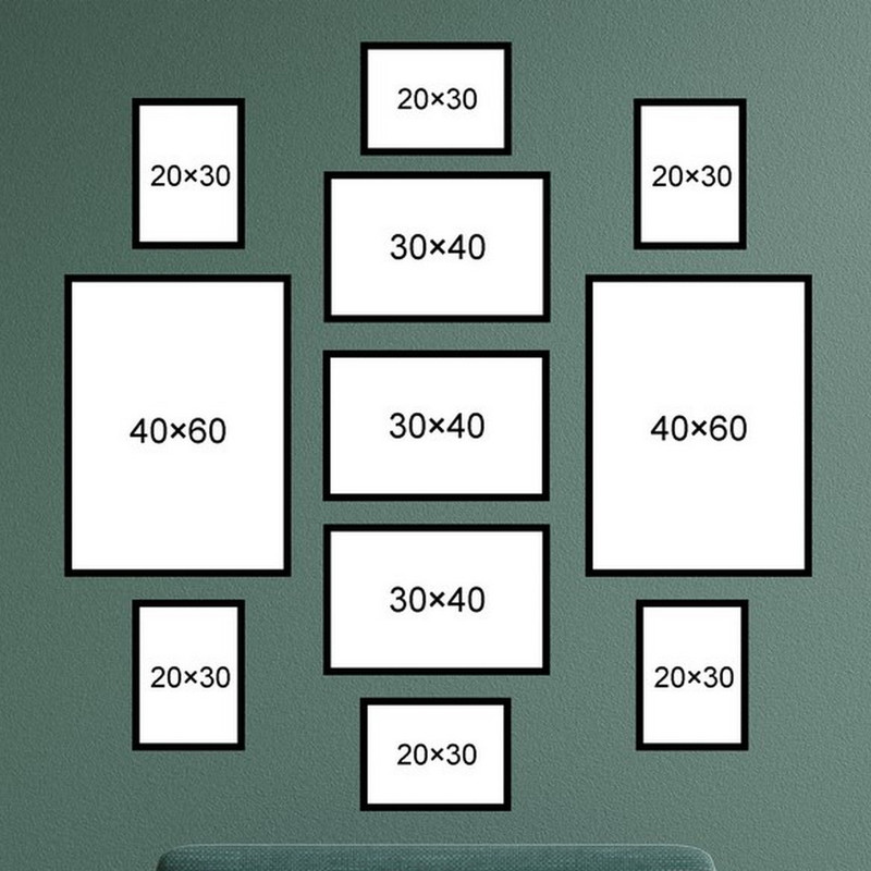 قاب عکس بکلیت مدل 215T مجموعه یازده عددی