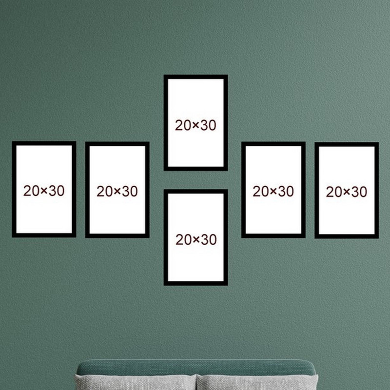 قاب عکس بکلیت مدل 20x30-215T مجموعه شش عددی