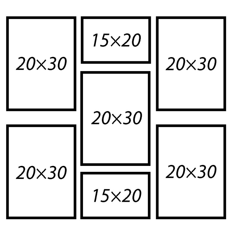 قاب عکس بکلیت مدل 215T مجموعه هفت عددی