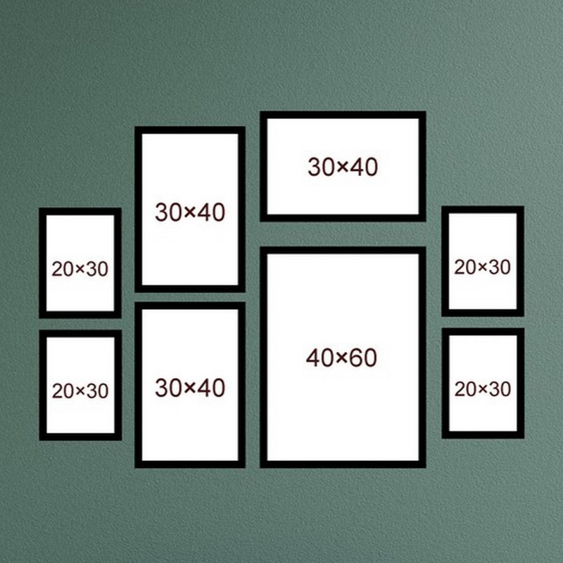 قاب عکس بکلیت مدل 215T مجموعه هشت عددی