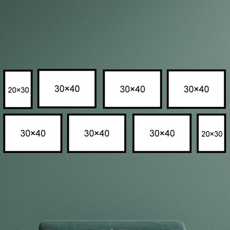 قاب عکس بکلیت مدل 215T مجموعه هشت عددی