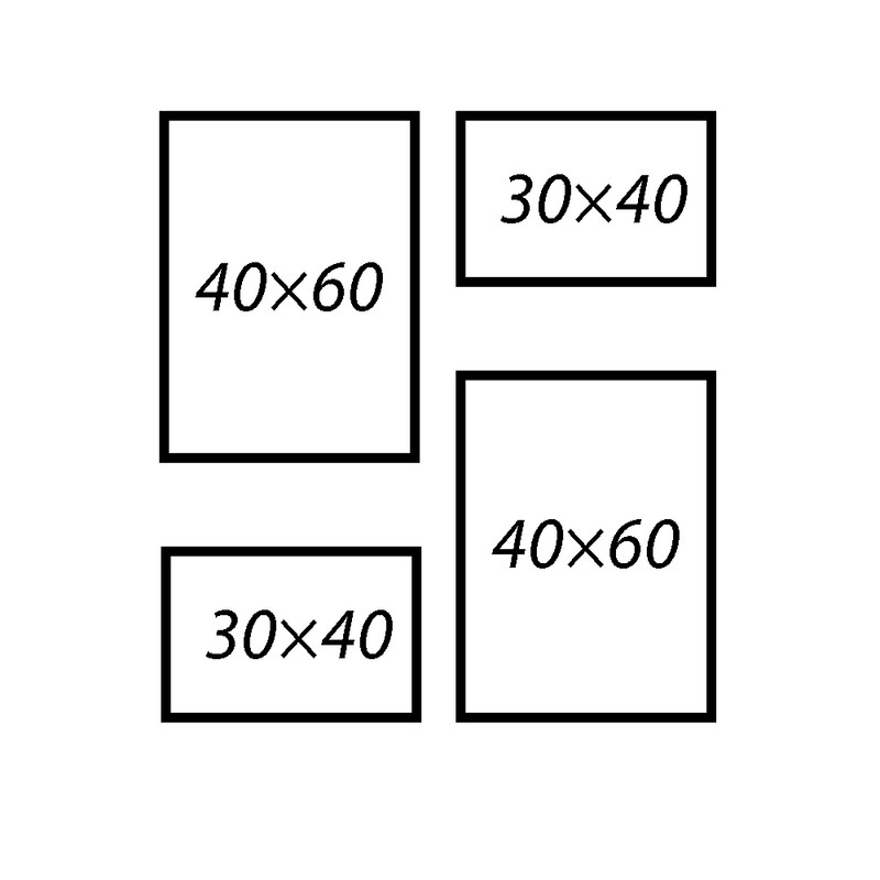 قاب عکس بکلیت مدل 215T مجموعه چهار عددی