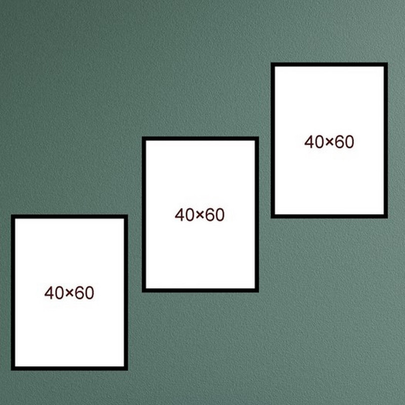 قاب عکس بکلیت مدل 40x60-215T مجموعه سه عددی