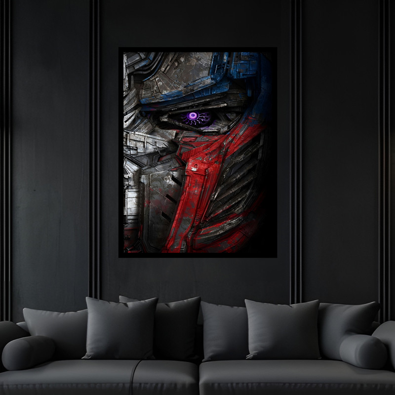 تابلو بکلیت طرح تبدیل شوندگان مدل B-bu7048 فریم مشکی