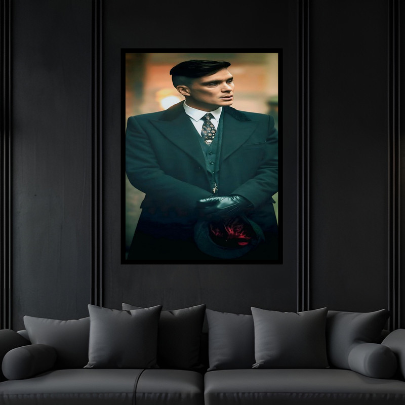 تابلو بکلیت طرح دکوری بازیگر سینمایی سریالی کیلین مورفی مدل B-bu6502 فریم مشکی