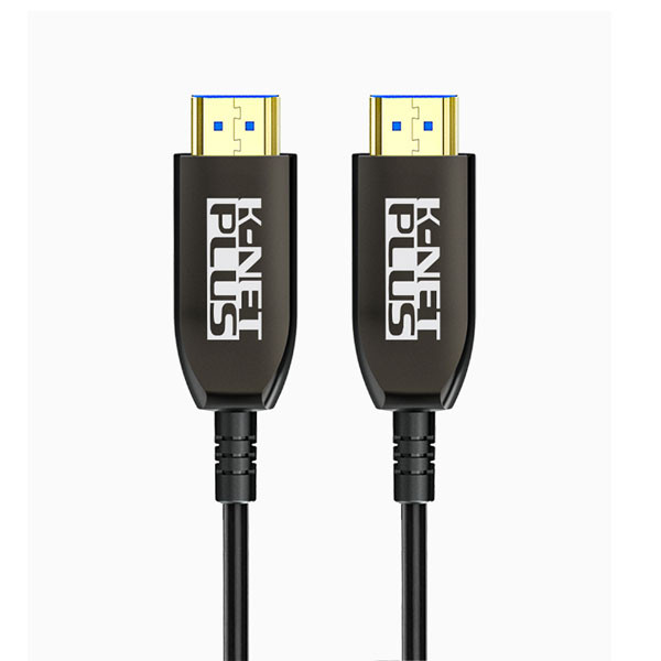 کابل ۲٫۱ HDMI فیبر نوری کی نت پلاس مدل KP-CHAOC21200 طول ۲۰ متری