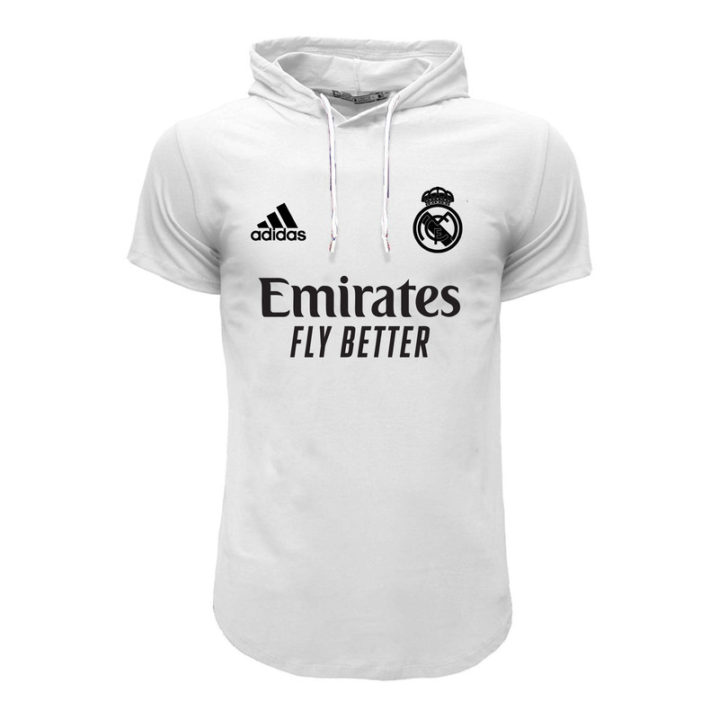 تیشرت کلاه دار مردانه مدل رئال کد 0987