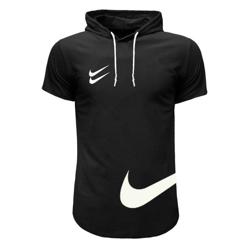 تی شرت کلاه دار مردانه مدل NI 8021