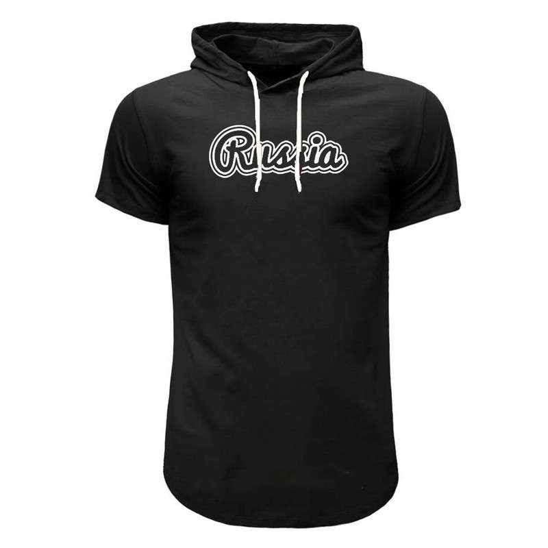 تی شرت کلاه دار آستین کوتاه مردانه مدل راشا کد 4366