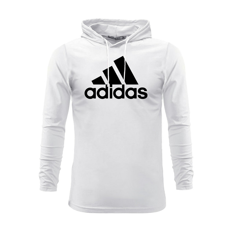 تی شرت کلاه دار آستین بلند مردانه مدل ai  کد 87054