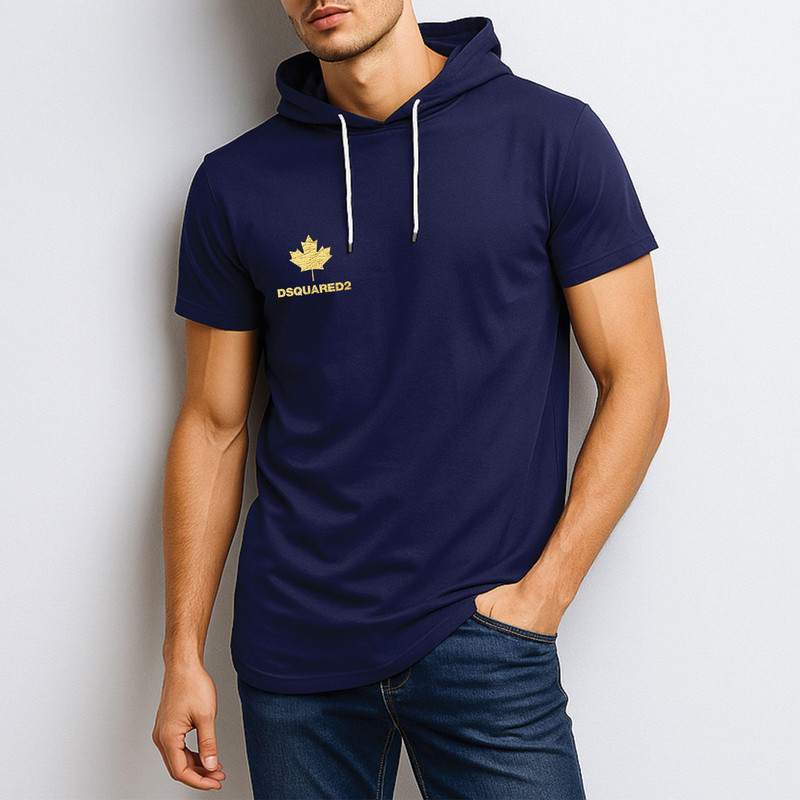 تیشرت کلاه دار مردانه مدل 912252