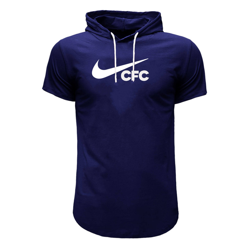 تی شرت کلاه دار آستین کوتاه مردانه مدل 8903