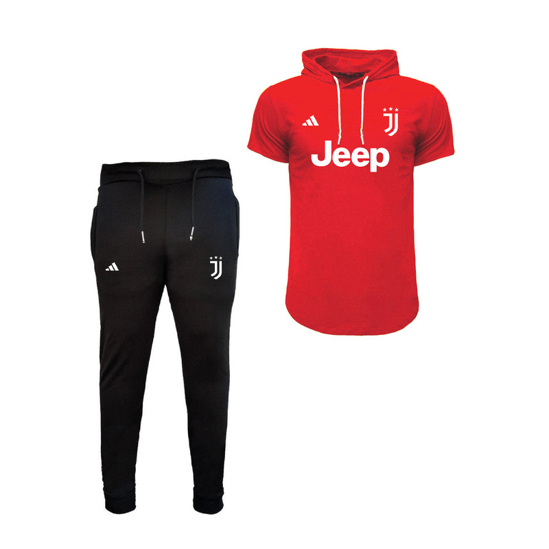 ست تی شرت و شلوار مردانه مدل juve  کد 7878
