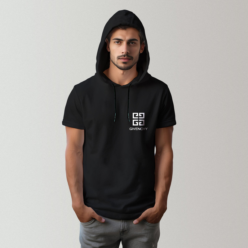 تی شرت کلاه دار مردانه مدل C14030218f