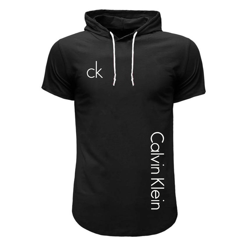 تی شرت کلاه دار مردانه مدل CK 8009