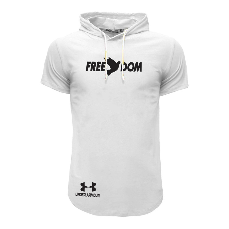 تی شرت کلاه دار مردانه مدل W4414