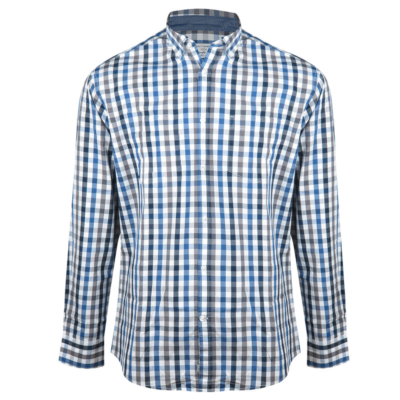 پیراهن آستین بلند مردانه مدل چهارخانه 04