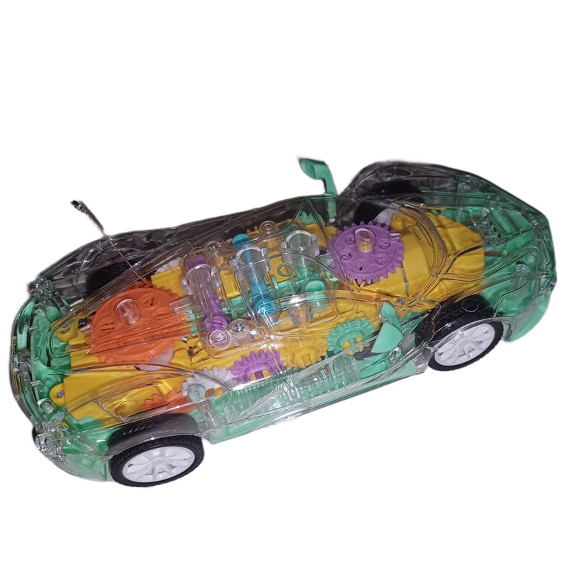 ماشین کنترلی مدل چرخ دنده ای چراغدار موزیکال