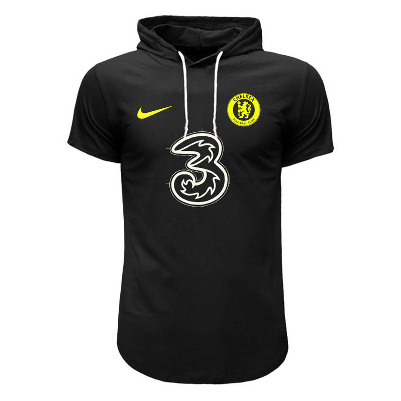 تی شرت کلاه دار مردانه مدل چلسی B6614