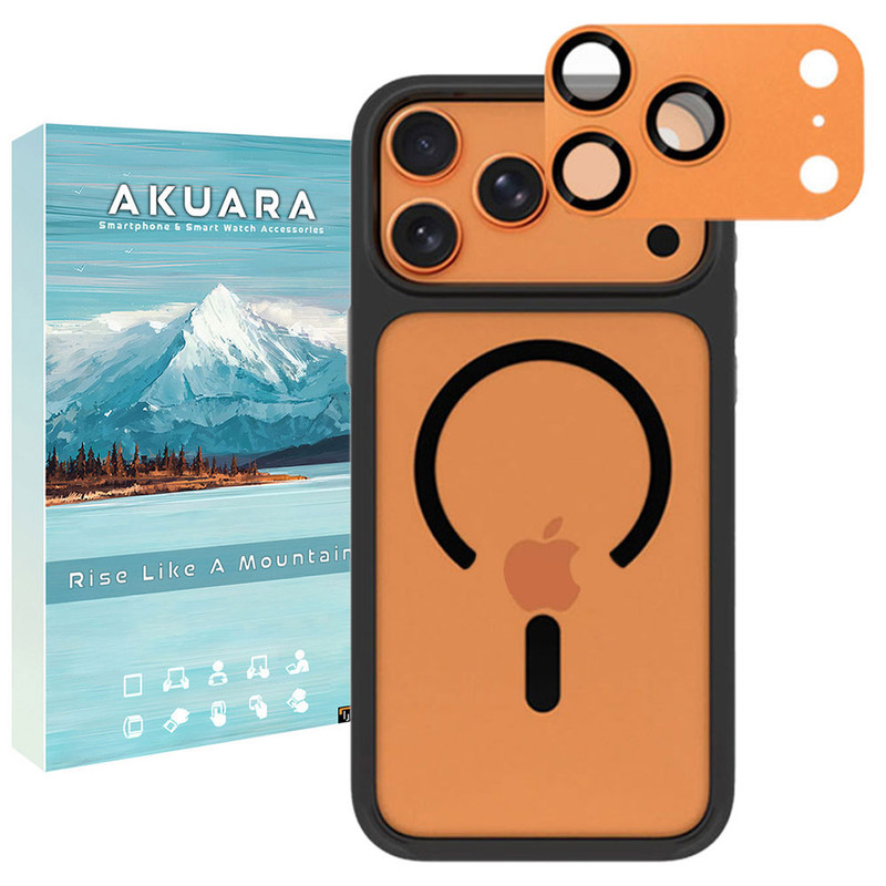 کاور آکوآرا مدل MagSafe All-Round مناسب برای گوشی موبایل اپل iPhone 17 Pro به همراه محافظ لنز