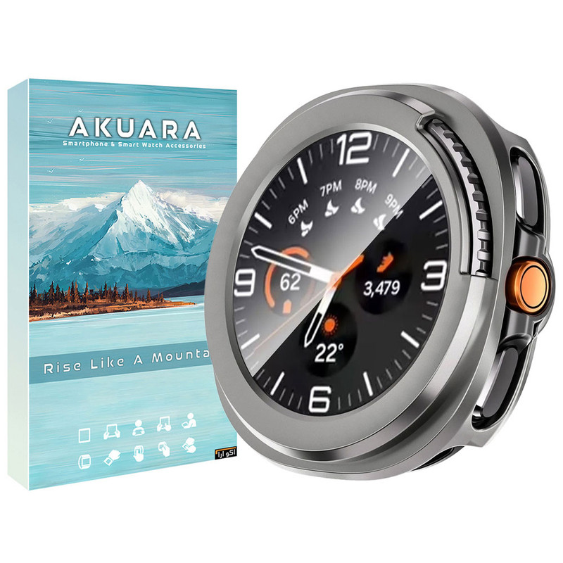 کاور آکوآرا مدل GRDH مناسب برای ساعت هوشمند سامسونگ Galaxy Watch 8 Classic 46mm