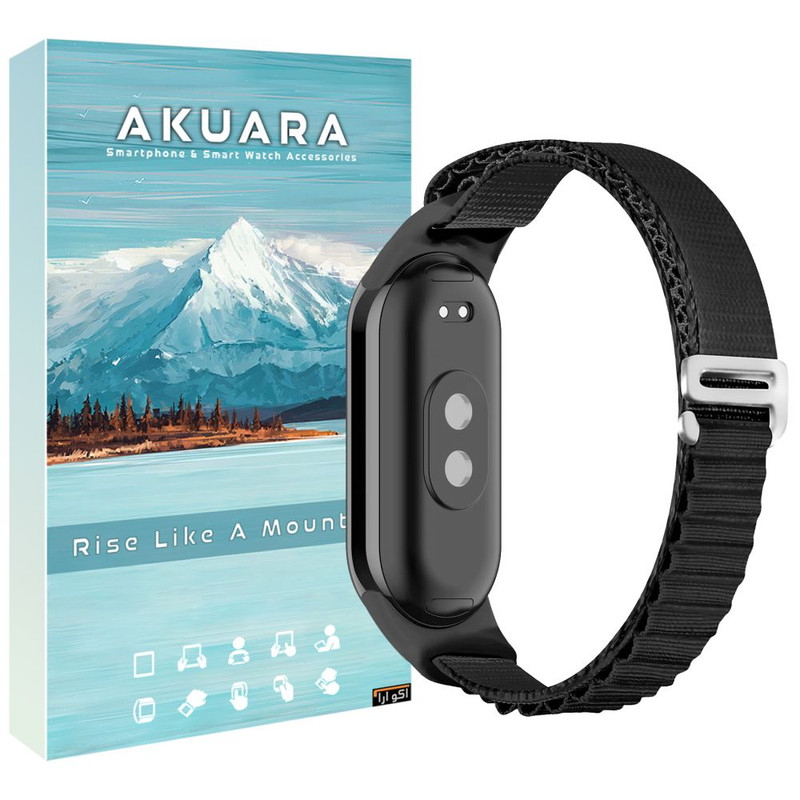بند آکوآرا مدل Alpine مناسب برای ساعت هوشمند شیائومی Mi Band 9