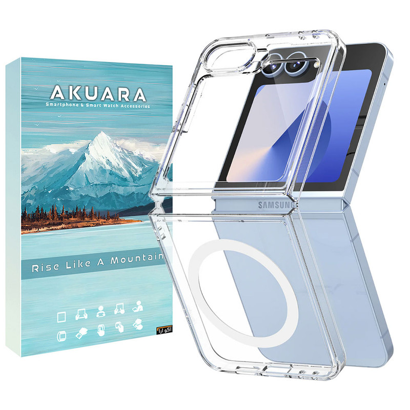کاور آکوآرا مدل MagSafe مناسب برای گوشی موبایل سامسونگ Galaxy Z Flip 6