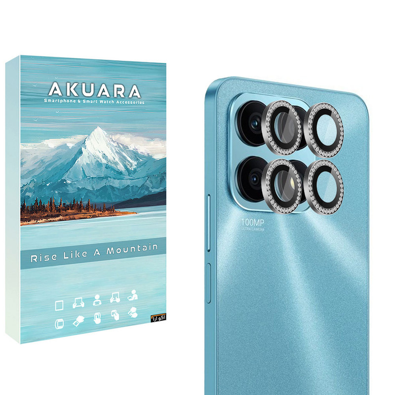 محافظ لنز دوربین فلزی آکوآرا مدل Diamond NGN مناسب برای گوشی موبایل آنر X8a