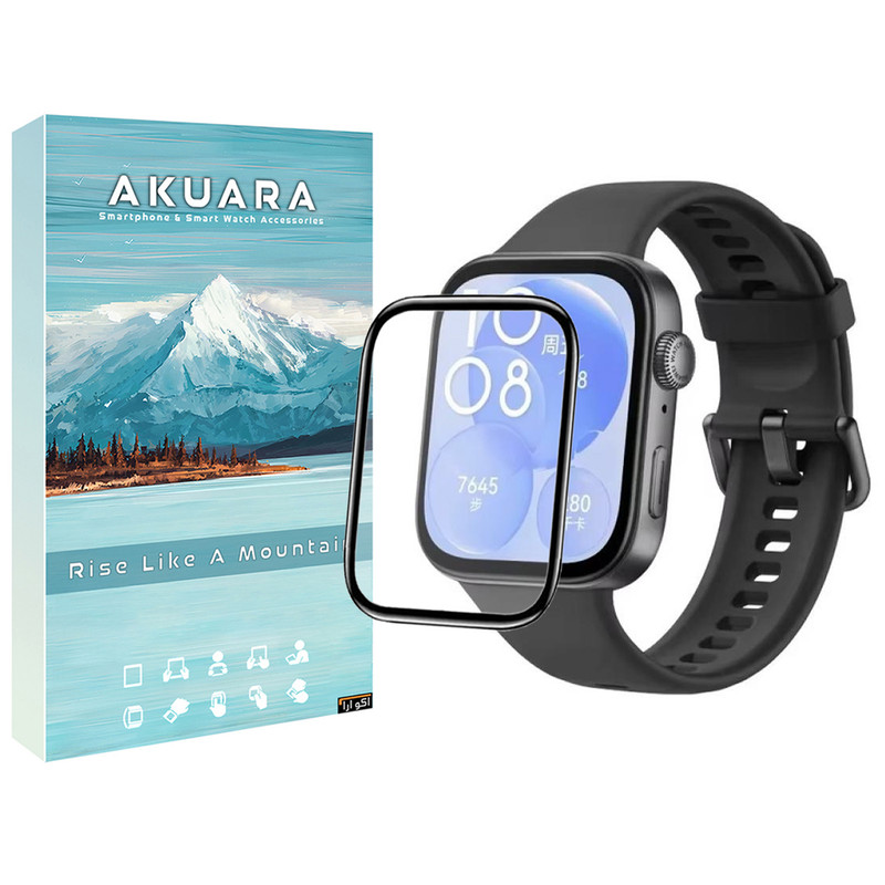 محافظ صفحه نمایش آکوآرا مدل PMMA مناسب برای ساعت هوشمند هوآوی Fit 3