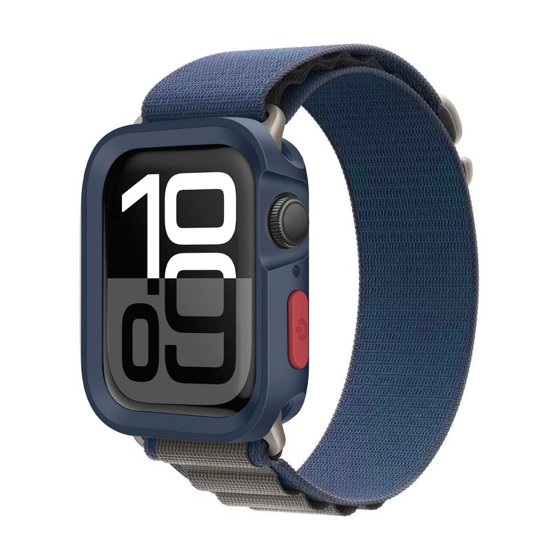 بند آکوآرا مدل Alpine Amizze مناسب برای اپل واچ Series Se 44mm به همراه کاور