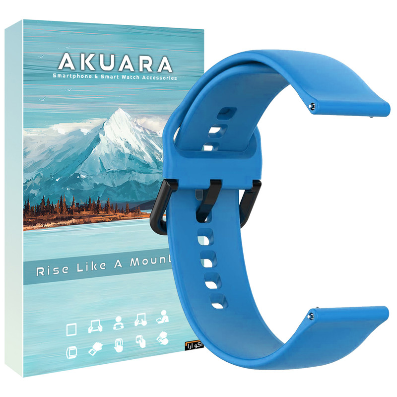 بند آکوآرا مدل Silicone SG AK مناسب برای ساعت هوشمند هوآوی Watch GT3 46mm