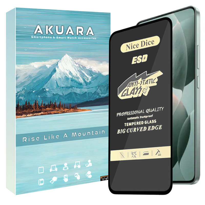 محافظ صفحه نمایش آنتی استاتیک آکوآرا مدل NC Antistatic AKU مناسب برای گوشی موبایل شیائومی Redmi K40