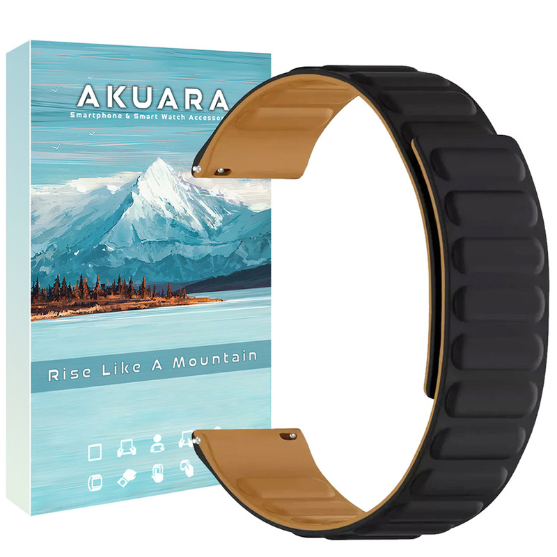 بند آکوآرا مدل Loop Magnet AKU مناسب برای ساعت هوشمند شیائومی Watch S1 / S1 Active / S2 / Mi Watch XMWTCL02 / Mi Watch Color 2 / Mi Watch Color