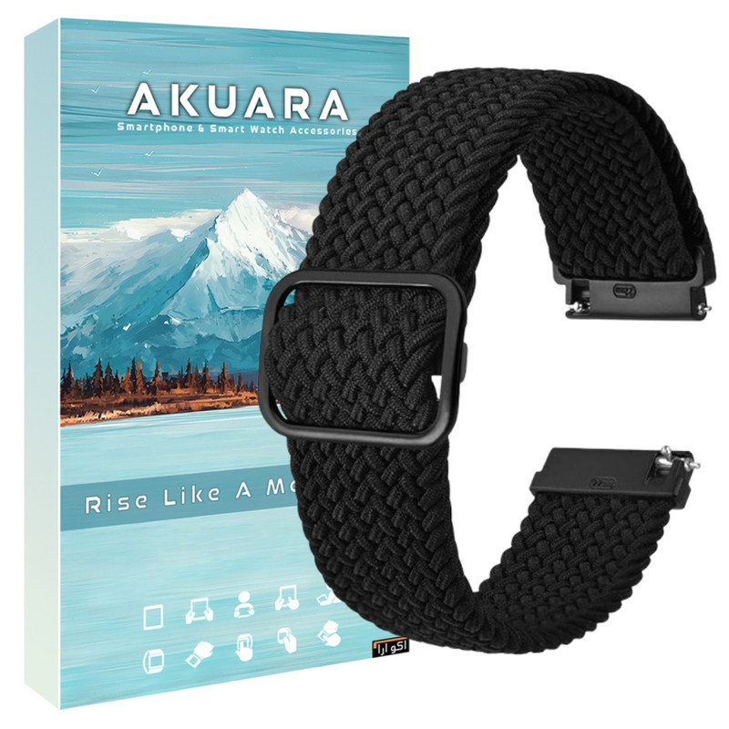 بند آکوآرا مدل Woven AK مناسب برای ساعت هوشمند هپی تاچ K59 Pro / K56 Pro Ultra