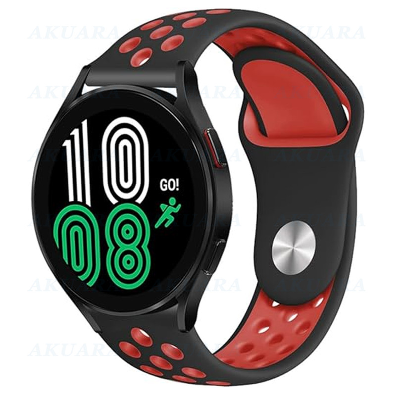 بند آکوآرا مدل NKE Silicone مناسب برای ساعت هوشمند سامسونگ Galaxy Watch 4/5/6/7/FE size 40/43/44/46/47mm